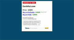 Desktop Screenshot of earthful.com