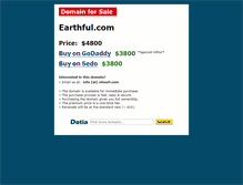 Tablet Screenshot of earthful.com